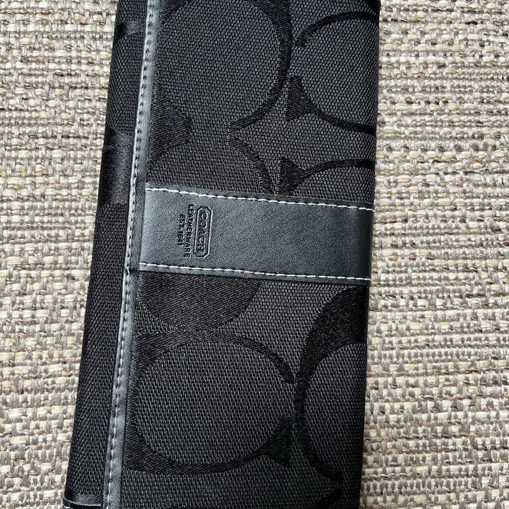 Coach Black Wallet